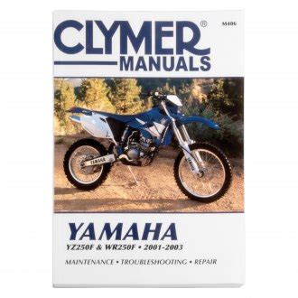 2002 Yamaha Yz250f Owners Manual